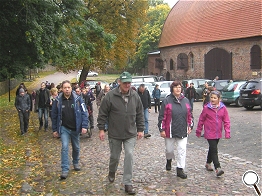 Start zur Wanderung.