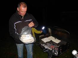 Vorbereitung der Grillwürste