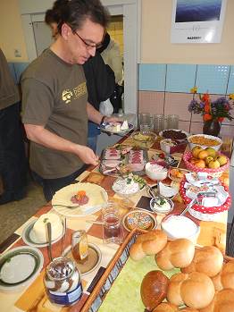 tolles Frühstücksbuffet