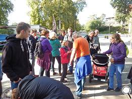 ... und erste Pause.