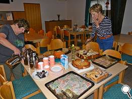 Kaffee und Kuchen ohne Ende