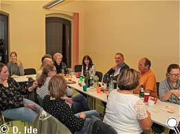 ... und plaudern.