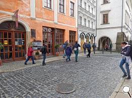 Start der Wanderung