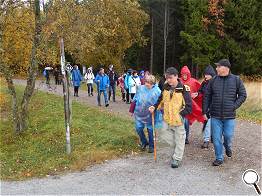 Abbiegung zum Groen Galgenteich