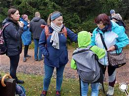 Frhstckspause im Wald