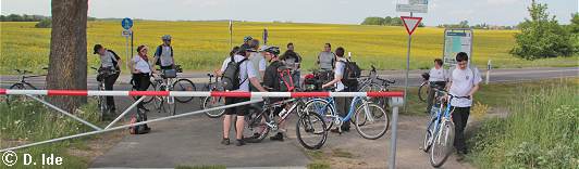 Pause an der Schranke