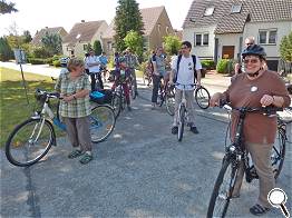 vor dem scharfen Start