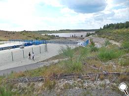 Besichtigung der Schleusenanlage am Überleiter 1.