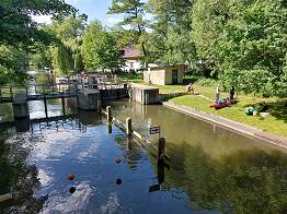 die Hauptspree an der Dubkowm�hle