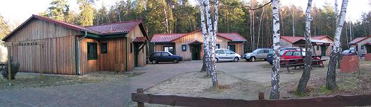 Bungalows im Birkenwald