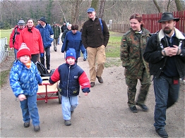 Alternative Transportmöglichkeiten wurden mitgenommen.