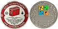 100 Finds - Geo- Achievement Award Geocoin