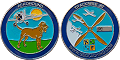 Aerohound Geocoin