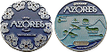 GeoTour Azores Geocoin Silber
