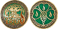 Celtic Cache Trio Geocoin