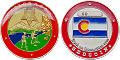 Colorado 2006 Geocoin