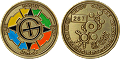 Crop Circle Geocoin 