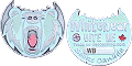 Bitten by Whitebear Geocoin 