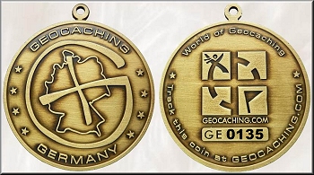 German Geocoin Bronze