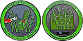 Braving the Briars Geocoin