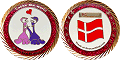 Hr og Fru Danmark Geocoin