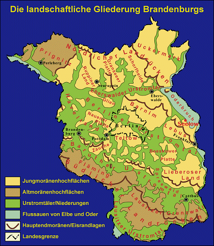 Geomorphologie Brandenburgs Geomorphologie Brandenburgs