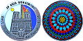 Notre Dame de Paris - 1163/2019 Geocoin