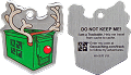 Holiday Reindeer Ammo Can Promo Tag