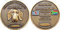 The Lion Dog Geocoin