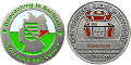 Regions of Germany Geocoin - Sachsen