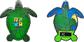Loggerhead Turtle Geocoin