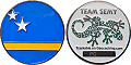 Team SEMY - Bon bini ! Geocoin