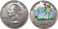 Washington Quarter Geocoin