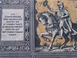 Beginn des »Fürstenzuges«, der Ahnengalerie der Wettiner