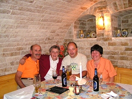 abendlicher Ausklang in Meschke's Gasthaus