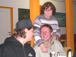 Lachen ist angesagt.