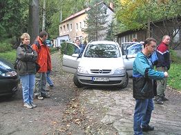 Aufbruch zur ersten Tour