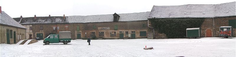 Teil der Wirtschaftsanlagen auf Schloss Hundisburg