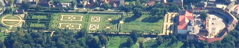 Luftbild Schlossanlage Hundisburg