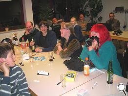 Anke, dein Lachen steckt alle an.