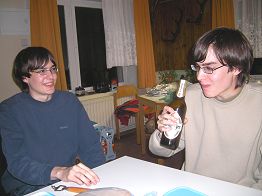 Studenten unter sich.