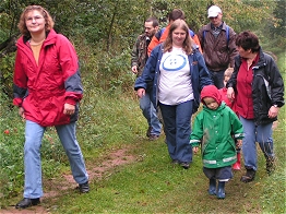 Christine, unsere Wanderleiterin