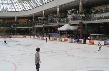 Ice Palast mit fast leerer Fläche