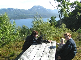 auf dem Fliehburgplateau angekommen