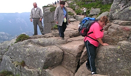 Gratwanderung zum Ziel