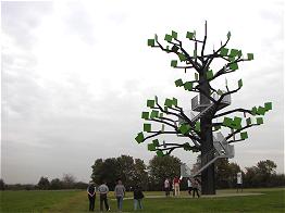 Der Eisenbaum in Flörsheim.