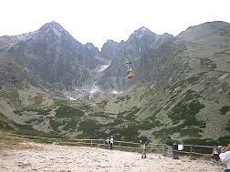 Seilbahn zum Lomnick stit (2634 m)