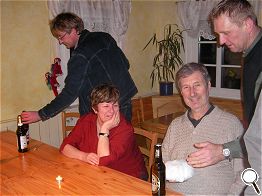 Friedhelm wird getrstet.