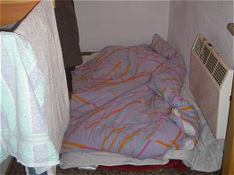 Ein besonderes Nachtlager - für Extremschnarcher.