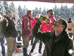 Auch für den Nachtisch ist gesorgt.